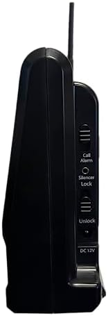 Smart Caregiver Central Monitoring Unit - Wireless Alert System for Elderly Care, Supports up to 40 Sensors, 300-ft Range, Ideal for Assisted Living & Home Use (Model 433-CMU)