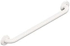 HealthCraft Products - Grab Bar 24 Inch - Bathroom and Shower Safety Hand Rail - Wall Mount Handicap Handle for Toilet or Bathtub - Stainless Steel Support Grab Bar for Seniors - White