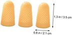 minkissy 25Pcs Anti-Static Finger Covers 1.37X0.82 Inch Non-Slip Rubber Finger Tips for Money Counting Wound Protection and Hand Safety