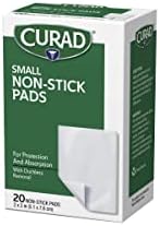 Curad Non-Stick Pads, 2 X 3 Inch(5.1 x 7.6 cm), 20 Count