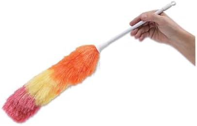 Boardwalk BWK9441 Polywool Duster with 20 in. Plastic Handle - Assorted Colors