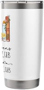 Funny Booklover What Happens At Book Club Stays At Book Club Stainless Steel Insulated Tumbler
