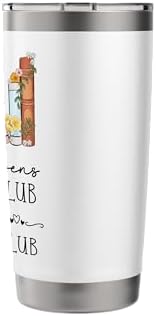 Funny Booklover What Happens At Book Club Stays At Book Club Stainless Steel Insulated Tumbler