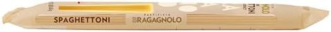 Pastificio Bragagnolo, Spaghettoni 805 Bronze-Drawn, 100% Italian Pasta, Made with Durum Wheat Semolina Flour, Non GMO (1 Pound Bag)
