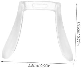 Healeved 2pcs Replacement Nose Pads for Glasses Nose Pad Repair Push-in Pieces for
