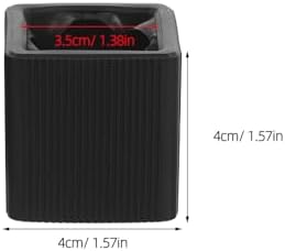 4 Sets Digital Piano Stand Foot Pads - Square Rubber Non-Slip Keyboard Stand Feet - Floor Protection and Secure Keyboard Leg Caps for Music Studio