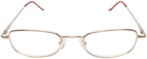 Calabria Telben Designer Metal Oval Reading Glasses Gold Tortoise Havana Men Women Trendy Readers Stylish Modern Eyeglasses