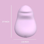 Multifunctional Mini Face Massager Handheld Egg Electric Massager for Eye, Finger, Neck, Shoulder, Body Massager Tool and TMJ Pain Relief (Pink)
