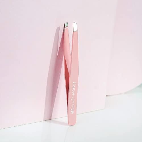 Brushworks Precision Slanted Tweezers