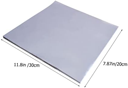 Didiseaon 50sheets Convenient Foil Sheets of Tin Foil Oven Paper Baking Paper Household Use Non-stick