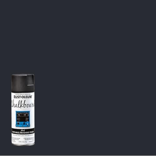 Rust-Oleum 1913830 Chalkboard Spray Paint, 11 oz, Black