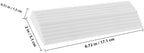 Rubber Threshold Ramp Mat for Home Vacuum Cleaner Sweeping Robot Ramp Cushion White for Doorstep Climbing