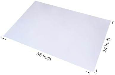 Wowfit 10 CT 24x36 Inch Clear Plastic Flat Open Poly Bags, 1.6 Mil Food-Grade – Great for Bread Proofing, Posters, Blueprints, Artwork, Canvas, Cushions, Furniture Covers, and More