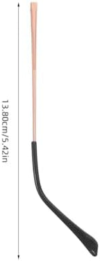 FOMIYES 1pair Metal Replacement Metal Eyeglass Arms Fit for Easy DIY Repair Sturdy Legs for Eyewear Double Tooth Design Rose Gold