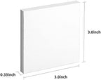 100 Sheets Dental Mixing Pads 2 Sides Paper 3"x3", Disposable Lab Mixing Papers Poly Coated for Dental Repairs & Fillings Material, Mixing Composites, Rubber Based and Silicate Materials