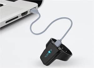 Original D-Type USB Charge Data Cable for Checkme O2 Max, SleepU, VisualOxy, Oxiband Ring Pulse Oximeter, BabyO2, BabyO2 S2