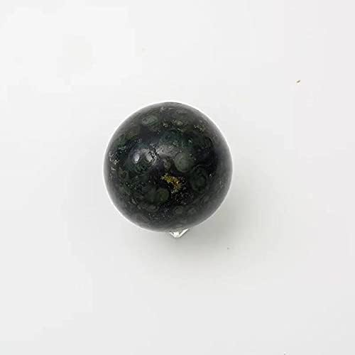 BEINUANCRYSTAL 1pc 55MM-60MM Natural Green gem Crystal Malachite Crystal Healing Balls