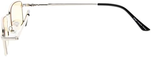 CessBlu Blue Light Blocking Reading Glasses Bendable Bridge Computer Eyeglasses Women Men Readers