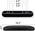 Covzoe 4 Pack Wheelchair Arm Pads, 10-1/4" Long Replacement Wheelchair Armrest Cushion, Transport Chair Arm Pad Part Fits for Most Standard Wheelchairs