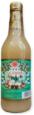 La China Salsa de Soya y de Ajo – 300ml cada una, Importada de Maracaibo, Venezuela/La Maracucha/La China Soy Sauce and Garlic Sauce – La Maracucha 10.14 Fl Oz each (2 Units)