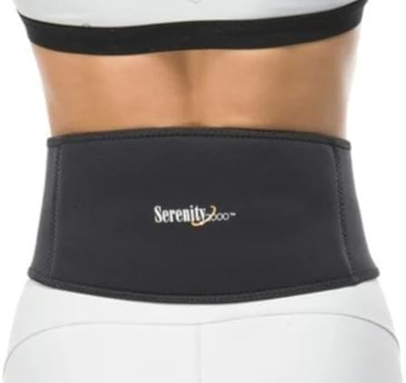 SERENITY2000 Magnetic Therapy Back Wrap for Lower Back - Adjustable Lumbar Support Brace for Sciatica & Pain Relief - 16 x 1100 Gauss Magnets