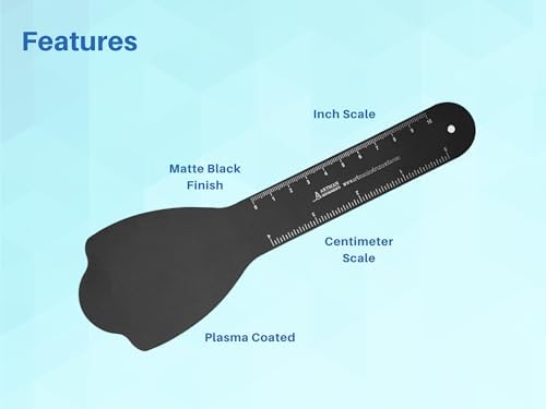 ARTMAN INSTRUMENTS Photographic Black Contraster C4A Autoclavable Dental Orthodontic Oral Cheek Retractors with Black Background Backdrop