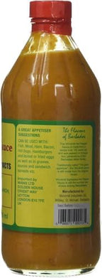 Bajan Windmill Barbados Hot Yellow Pepper Sauce - 480ml/17 oz