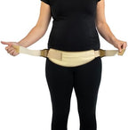 OPTP Maternity SI-LOC Support Belt – Comfortable Compression Pelvic Support Belt For Pregnancy and Postpartum SI Joint Belts for Women, Made in the USA – Small/Medium