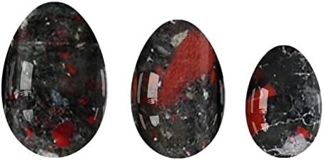 Undrilled Rose Quartz Yoni Egg Set Tiger Eye Jade Eggs Obsidian Kegel Exercise Yoni Eggs Exerciser,Blooded Stone
