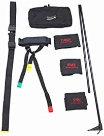 Leg Traction Device,Traction Splint for Adult and Children, 4 Leg Straps Effectively Reducing Pain