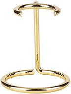 Sonew Stainless Steel Shaving Brush Stand, sturdy Holder for Salon Home Travel Use