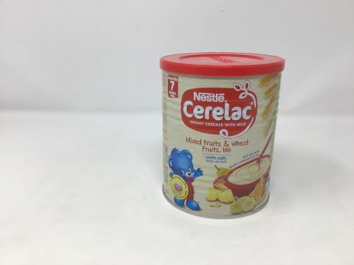 Nestle Cerelac, Mixed Fruits & Wheat with Milk, 14.1 Ounce Cans (Pack of 4)