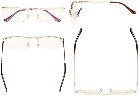 Eyekepper Quality Spring Hinges Half-Rim Computer Readers Reading Glasses