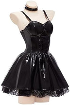 Haikyuu Women Goth Dress With Stockings Garters Choker Gothic Cosplay Costume Halloween