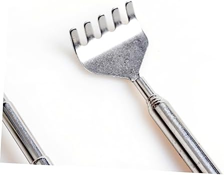 FRCOLOR 2pcs Telescopic Back Scratcher for Men Stainless Back Scratcher Extendable