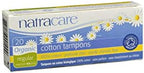 20 Organic Cotton Tampon No Applicator Regular- 5 Boxes