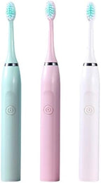 Ultrasonic Electric Toothbrush 5 Modes AA Powered Toothbrush 3 Brush Heads 19800 Vibrations Per Minute Ultrasonic Electric Toothbrush For Adults