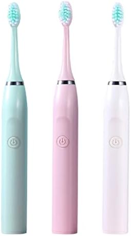 Ultrasonic Electric Toothbrush 5 Modes AA Powered Toothbrush 3 Brush Heads 19800 Vibrations Per Minute Ultrasonic Electric Toothbrush For Adults