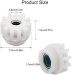 Easy Mop Pedal Bearing Replacement, Spin Mop Bucket Gear - One Way Clutch Bearing Bucket Gear Sprockets Repair Compatible with OCedar/Vilida and Most Market Rotation Mops Systems (1 Pack)