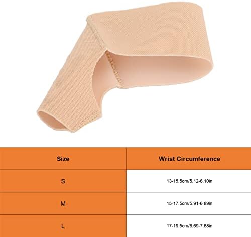 Yosoo Health Gear Thumb Support Brace, CMC Joint Thumb Splint, Soft Thumb Compression Sleeve Protector for Joint Pain Tendonitis Sprains(L)