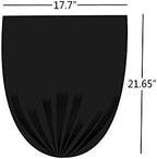 Gloreen Small Trash Bag, 3 Gallon Black Unscented Leakproof Garbage Liners(6 Rolls, 150Counts)