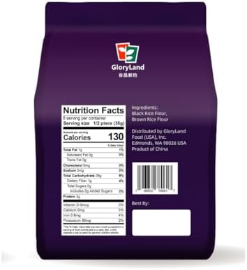 Gloryland Black Rice Noodles (10oz) - Pack of 6