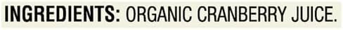 R.W. Knudsen Organic Just Cranberry Juice, 8 fl oz (12 Pack)