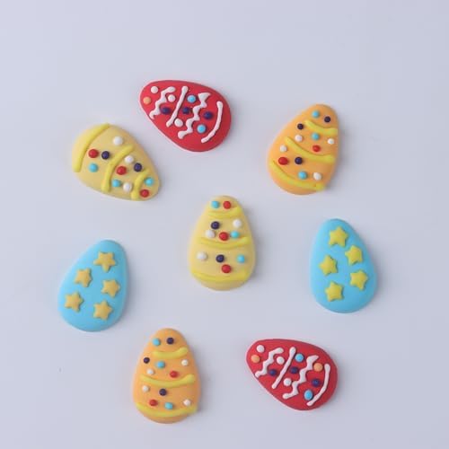 Sentovac 12pcs Edible Easter Cake Sprinkles| Cake and Cupcake Topper Decorations | Easter Egg Sprinkles for Decorating | Party Supplies