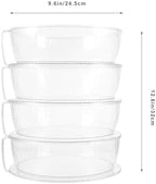 Stackable Food Cover 4-layer Insulated Dustproof Food Dome Protector for Kitchen and Dining Table Thickened Reinforced and Outdoor Use