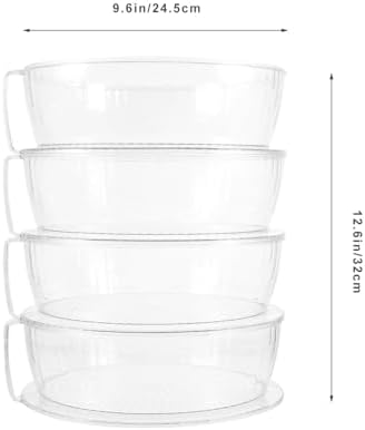 Stackable Food Cover 4-layer Insulated Dustproof Food Dome Protector for Kitchen and Dining Table Thickened Reinforced and Outdoor Use