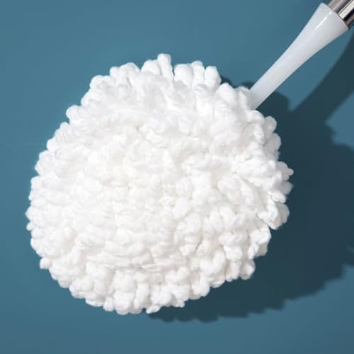 Microfiber Duster for Cleaning,Washable Reusable Wooden Handle Dusters for Cleaning Office, Car, Window, Furniture