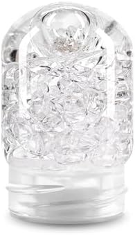 VitaJuwel Sana DIAMONDS cloud white | Crystal Water Carafe with Genuine Diamond Slivers (4ct.) & Clear Quartz - Invigorating, Energizing & Exhilarating