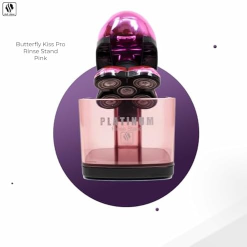 SKULL SHAVER Butterfly platinum rinse stand - Pink