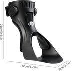 Drop Foot Brace, Foot Drop Stabilizers Brace, Adjustable Ankle Foots Orthosis Support with Inflatable Air-bags, Lightweight Ankle Braces Stabilizers for Varus Correction, Improves Walking Gait,Right L